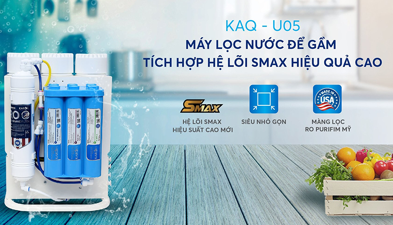 Máy lọc nước Karofi KAQ-U05 
