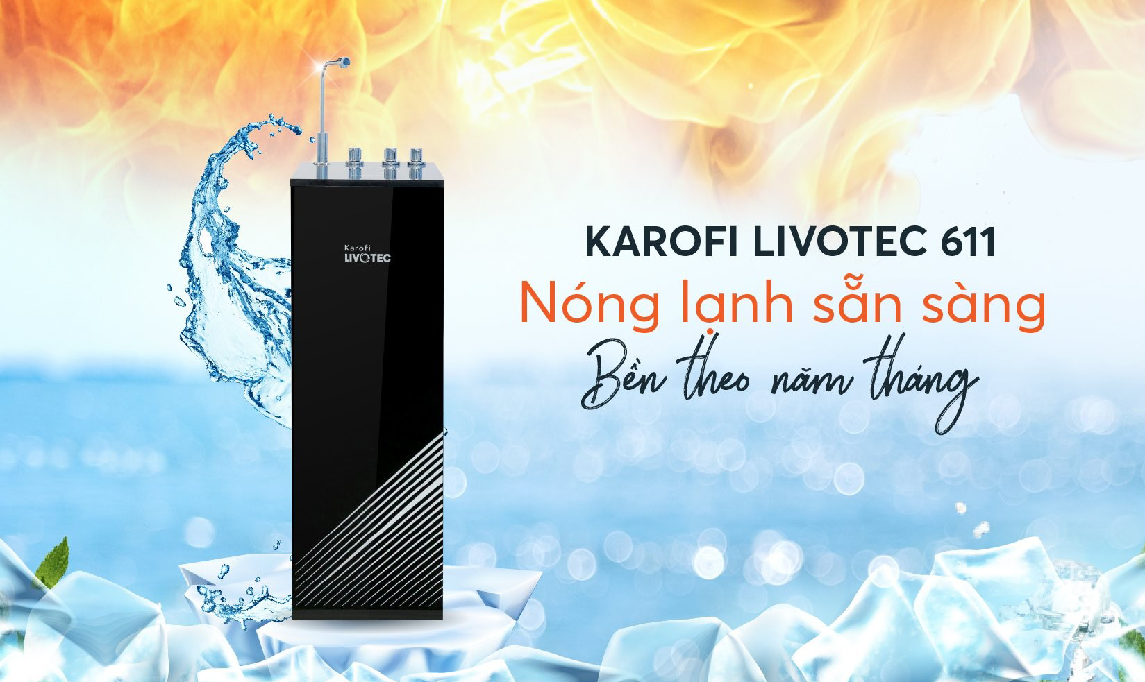 Máy lọc nước Karofi Livotec 611