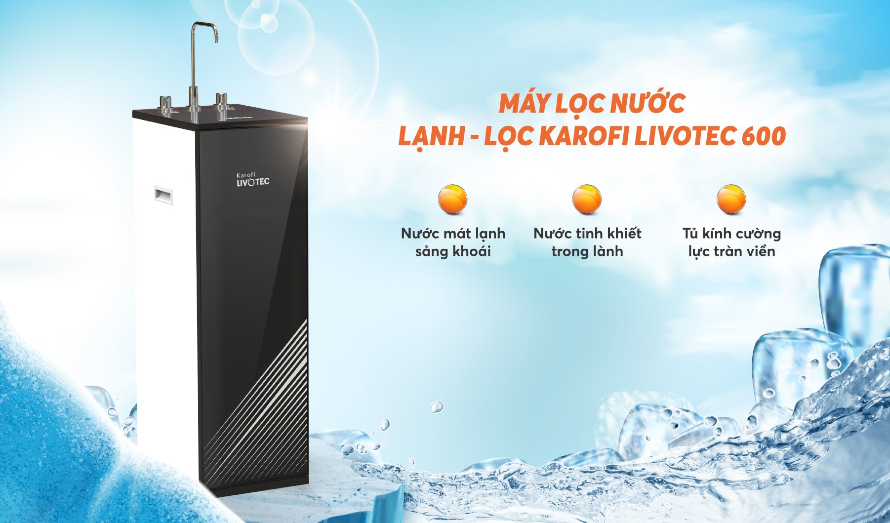 Máy lọc nước Karofi Livotec 600