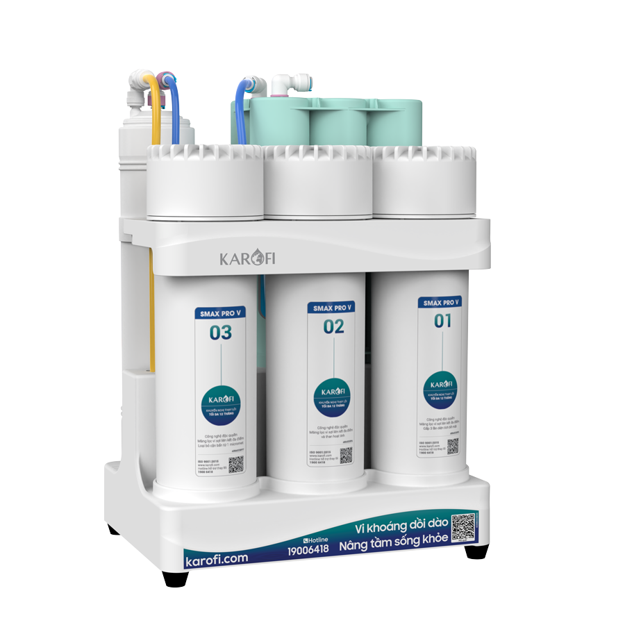 Máy lọc nước Karofi KAQ-U05 Pro - 10 Lõi lắp gầm