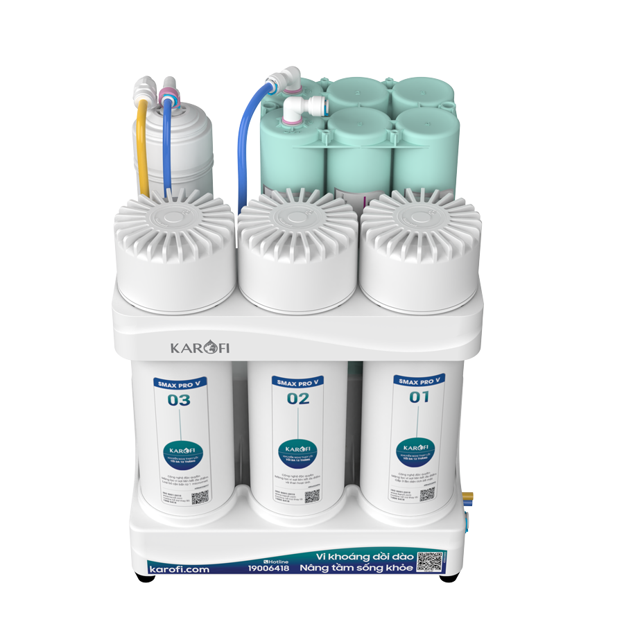 Máy lọc nước Karofi KAQ-U05 Pro - 10 Lõi lắp gầm
