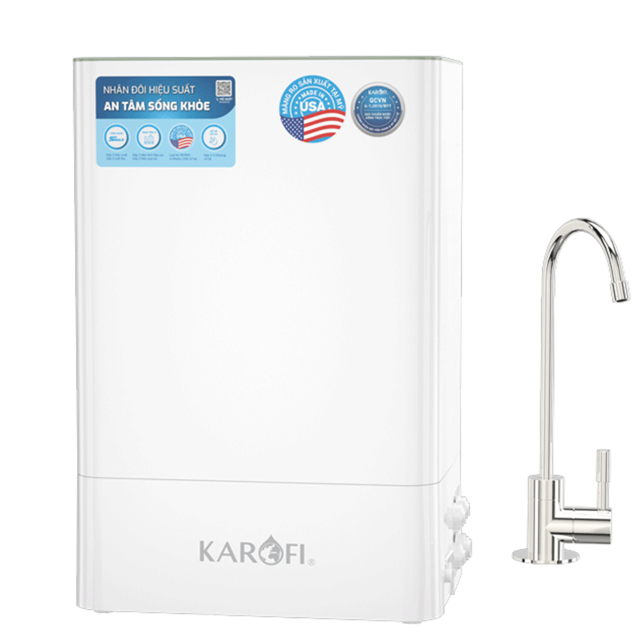 Máy lọc nước Karofi KAQ-U65 - 10 Lõi Mẫu Mới Nhất 2023