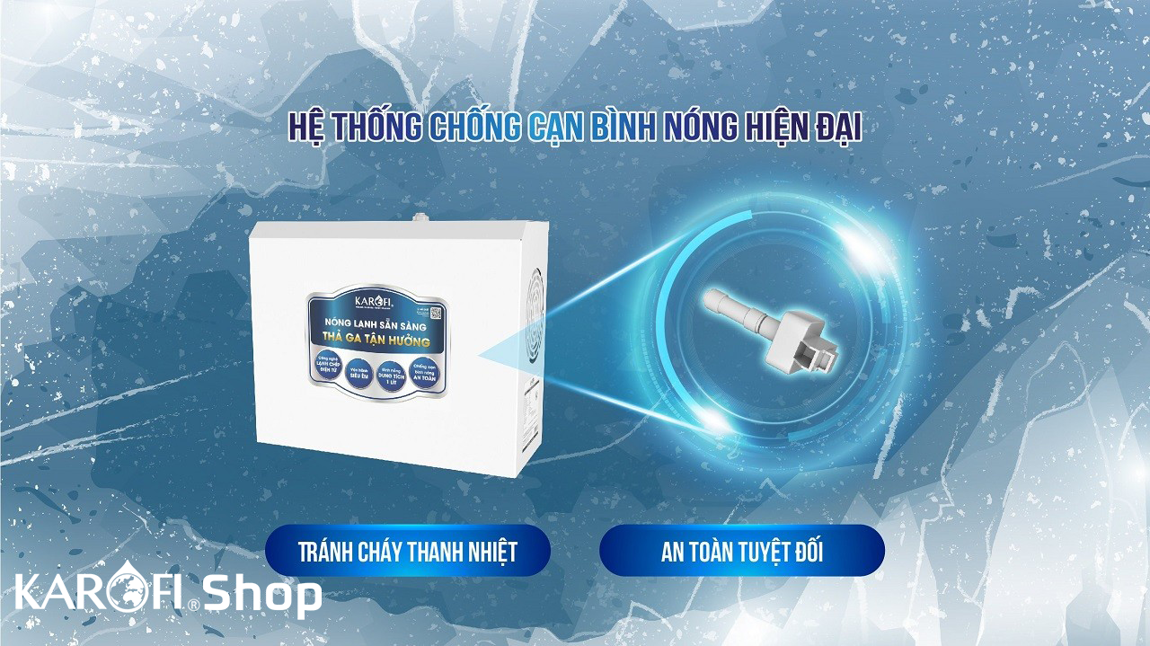 Máy làm nóng lạnh Karofi KAO-T80