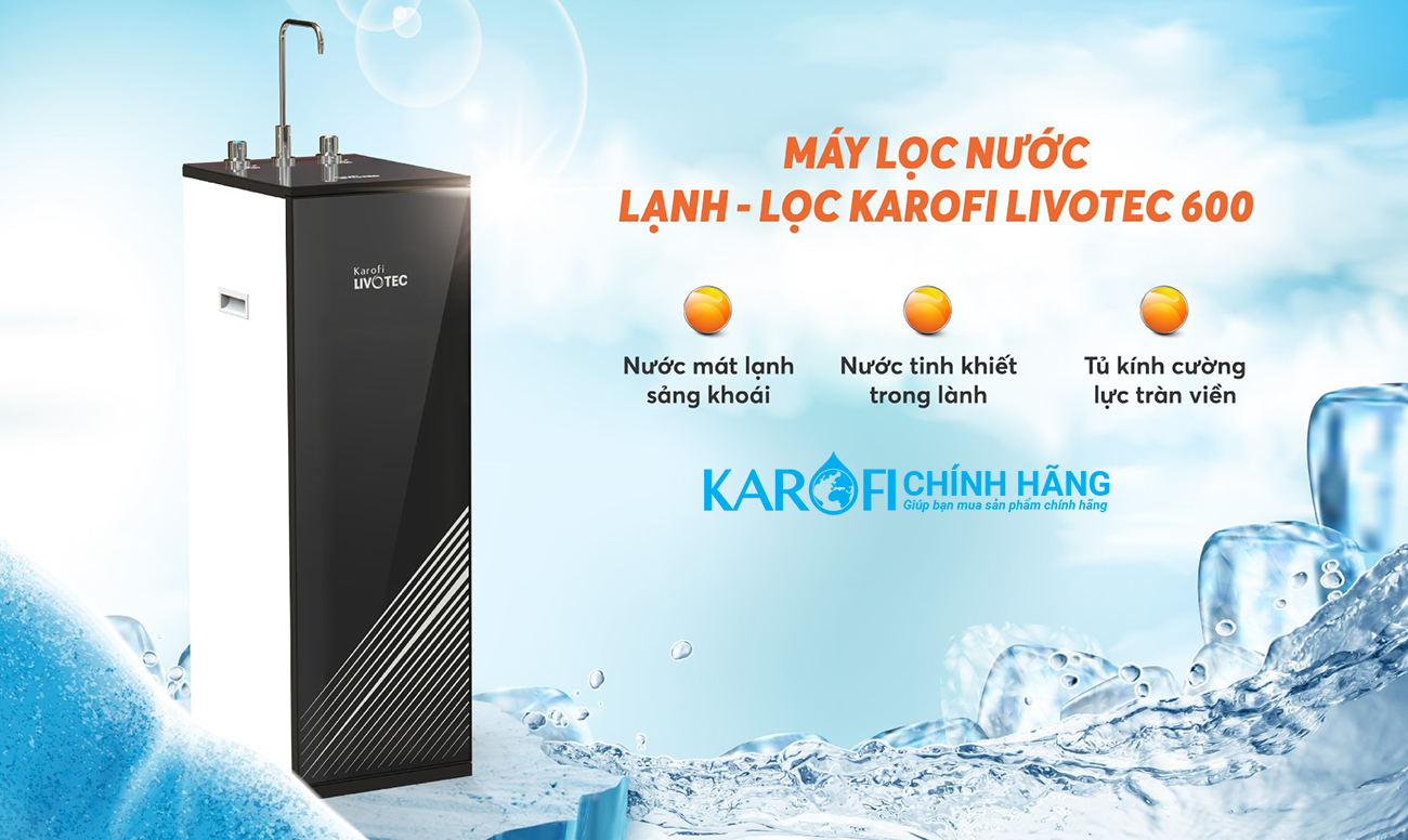 Máy lọc nước Karofi Livotec 600