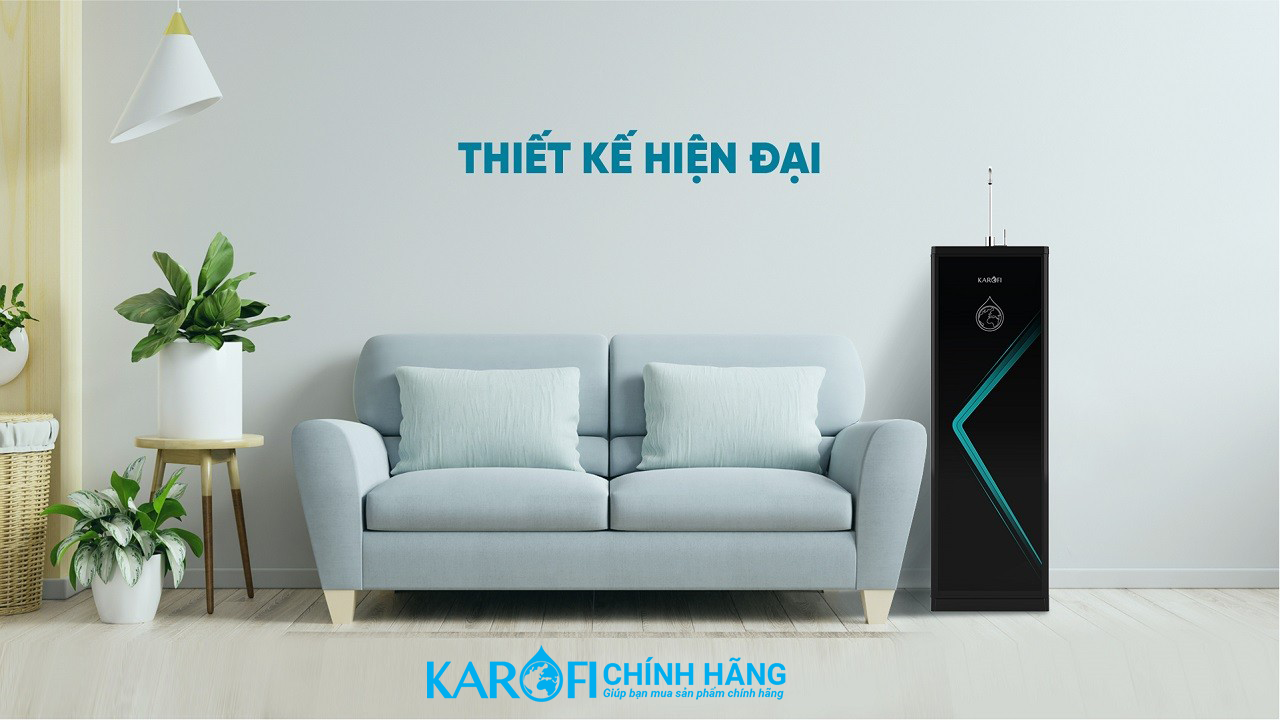 Máy lọc nước hydrogen ion kiềm Karofi KAQ-D58 + HYDRO-iON KIỀM - 11 Lõi