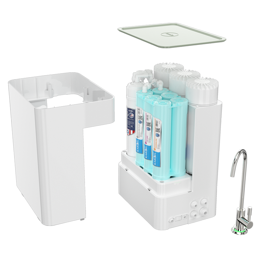 Máy lọc nước Karofi KAQ-U98 - 10 Lõi Thông Minh - Mới 2023