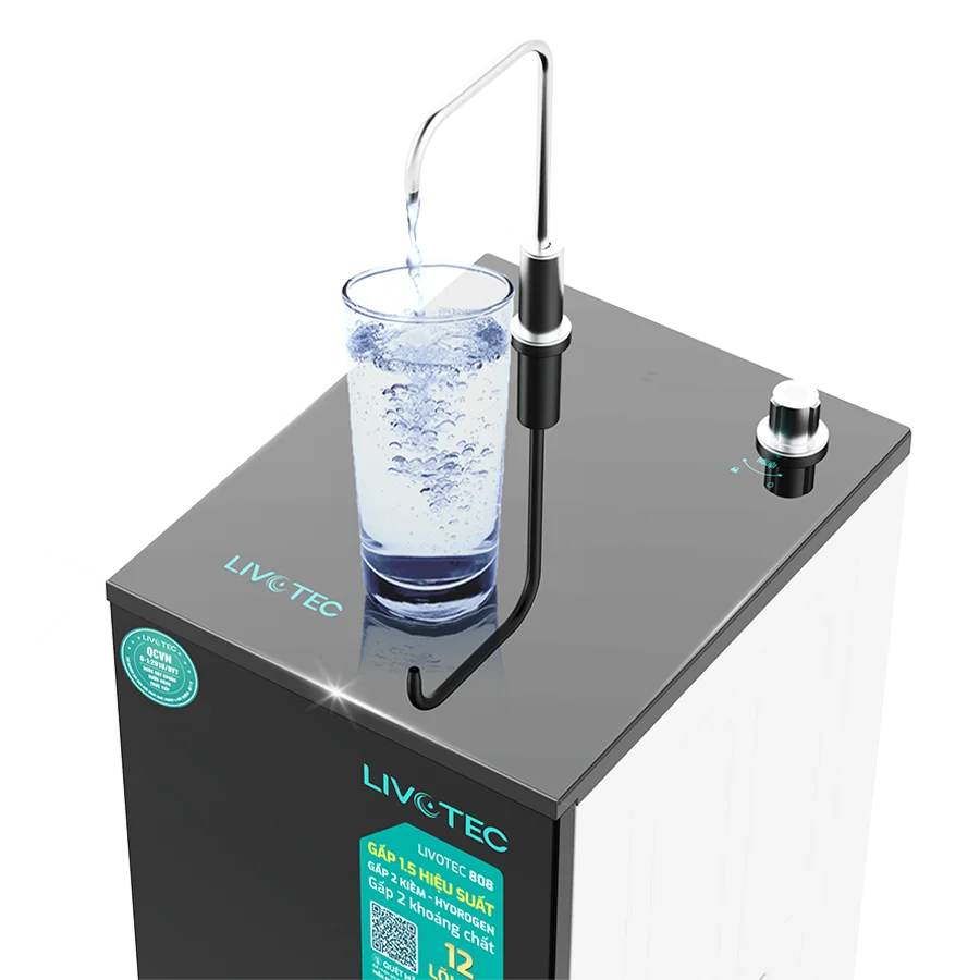 Máy lọc nước Livotec 808 - 12 Lõi lọc nước, Mẫu Mới 2026