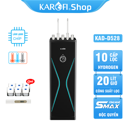 Máy lọc nước nóng lạnh Karofi KAD-D528