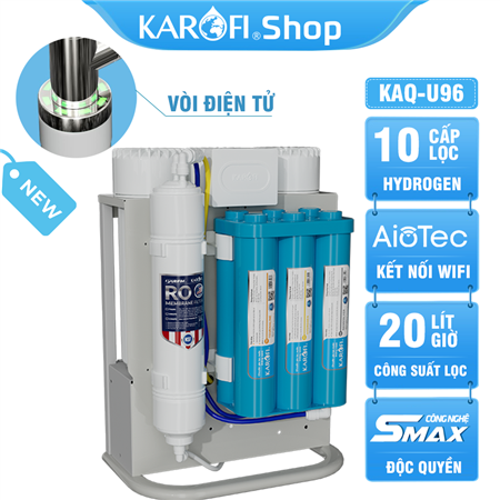Máy lọc nước Karofi KAQ-U96 - 10 Lõi Cao Cấp