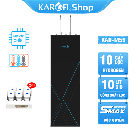 Máy lọc nước nóng lạnh Karofi KAD-M59