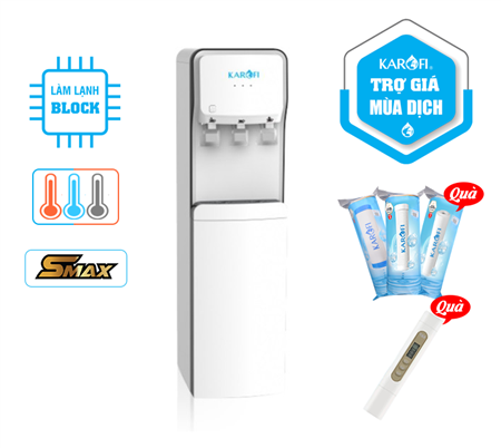Máy lọc nước Nóng Lạnh Nguội Karofi HC18RO