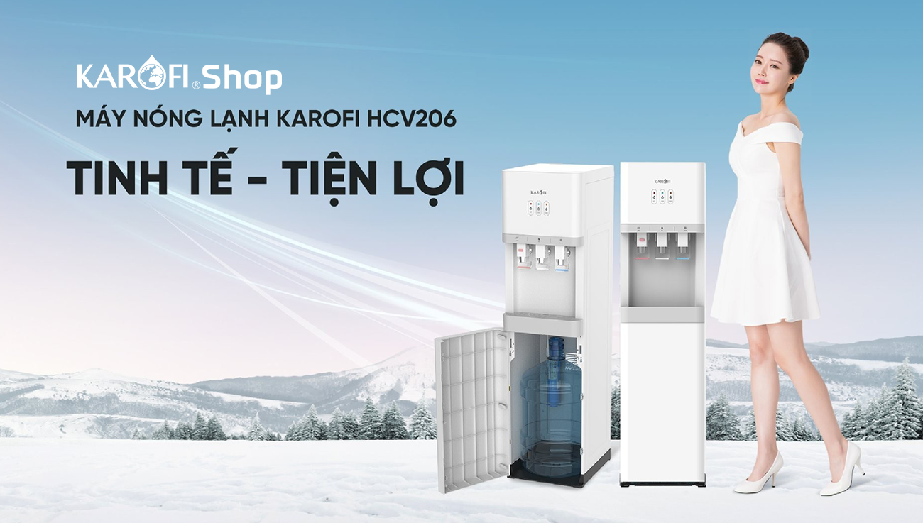 Cây nước nóng lạnh Karofi HCV200