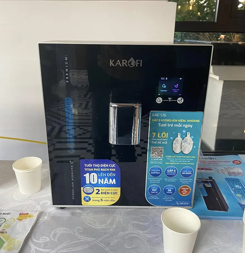 Máy tạo nước Hydro-ion kiềm Karofi KAE-S16