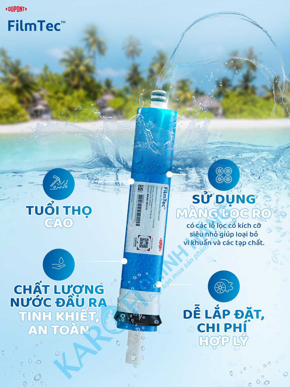 MÀNG LỌC RO DUPONT FILMTEC