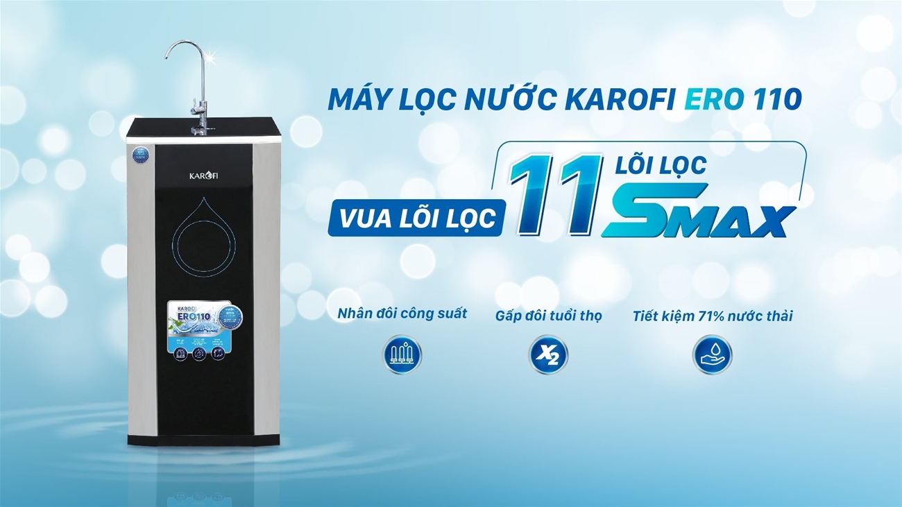 Máy lọc nước Karofi ERO110