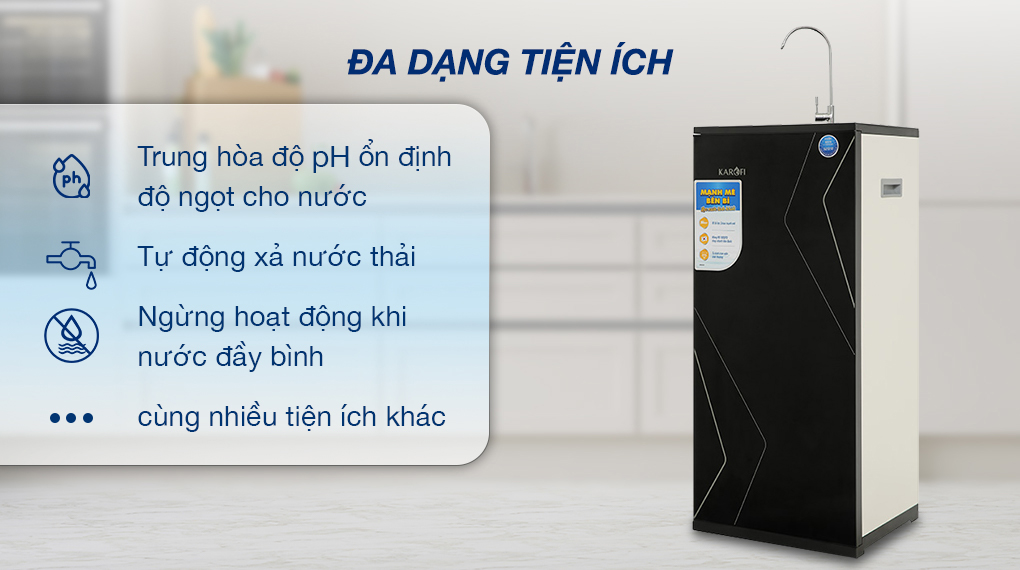 Máy lọc nước Karofi KAQ-X16