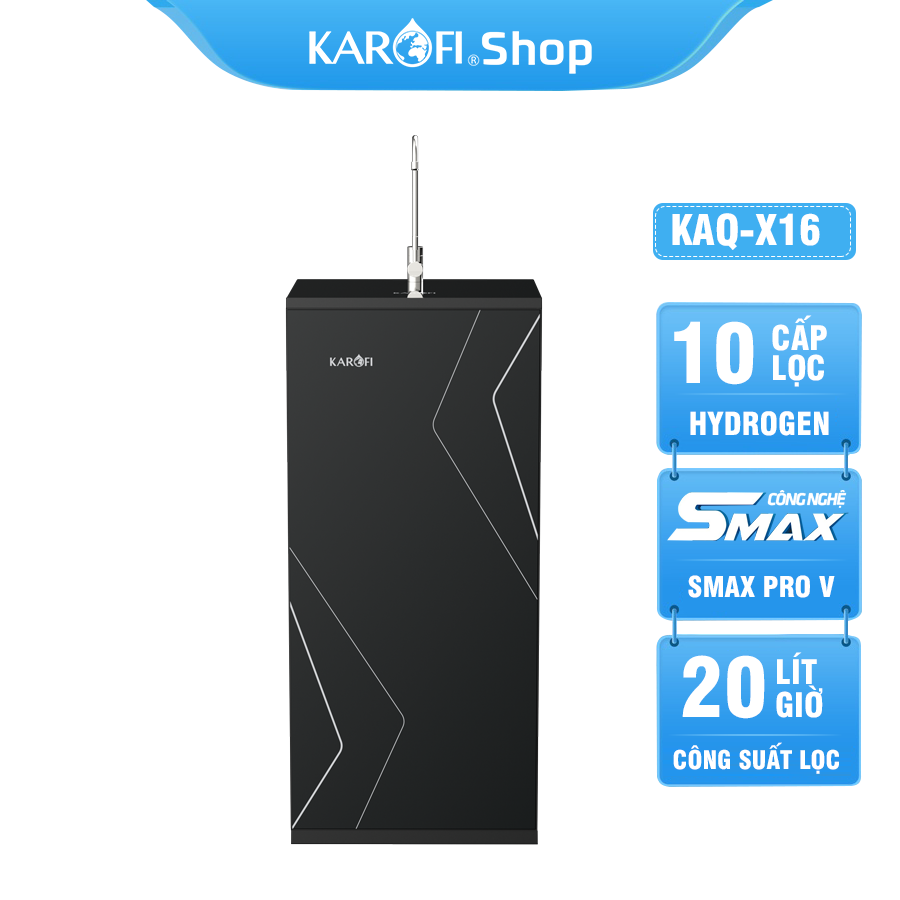 Máy lọc nước Karofi KAQ-X16 10 Lõi lọc