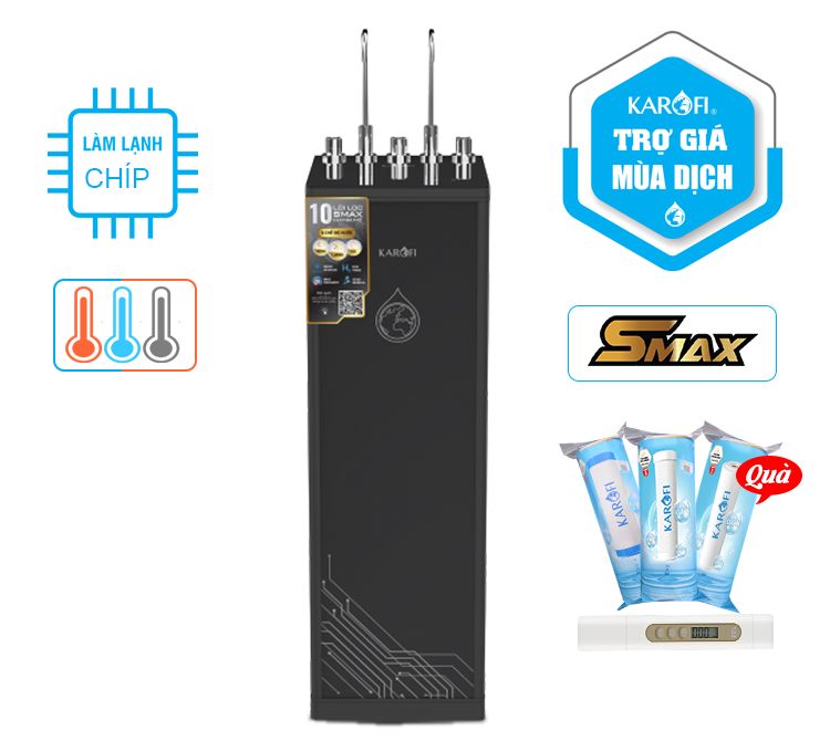 Máy lọc nước nóng lạnh Karofi KAD-R38