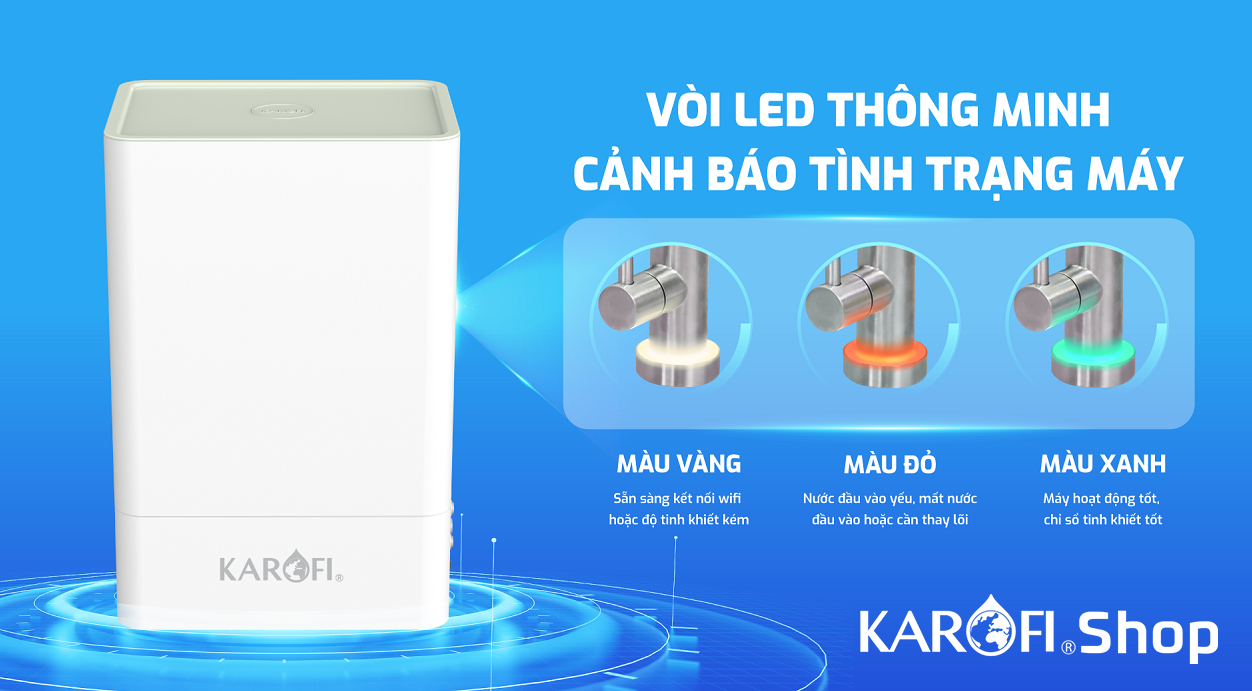 Máy lọc nước Karofi-KAQ-U98