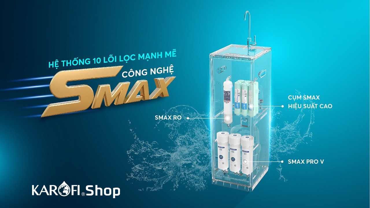 Máy lọc nước Karofi KAQ-D58