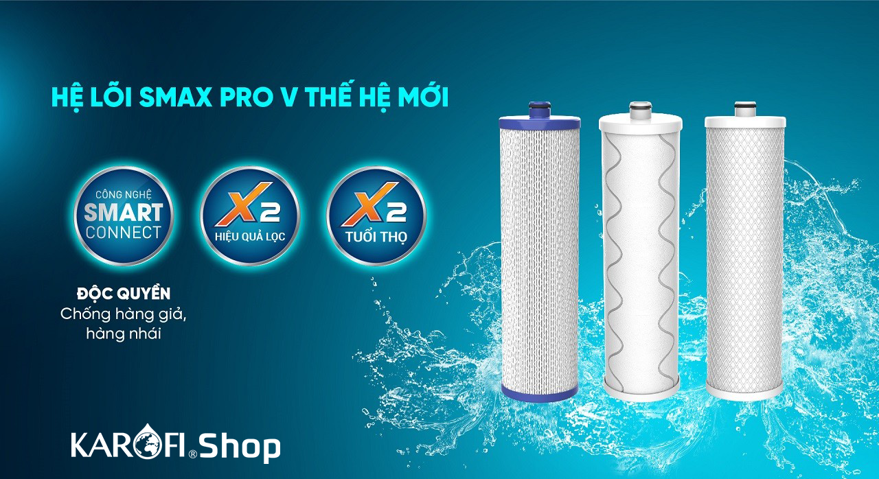 Máy lọc nước Karofi KAQ-D58