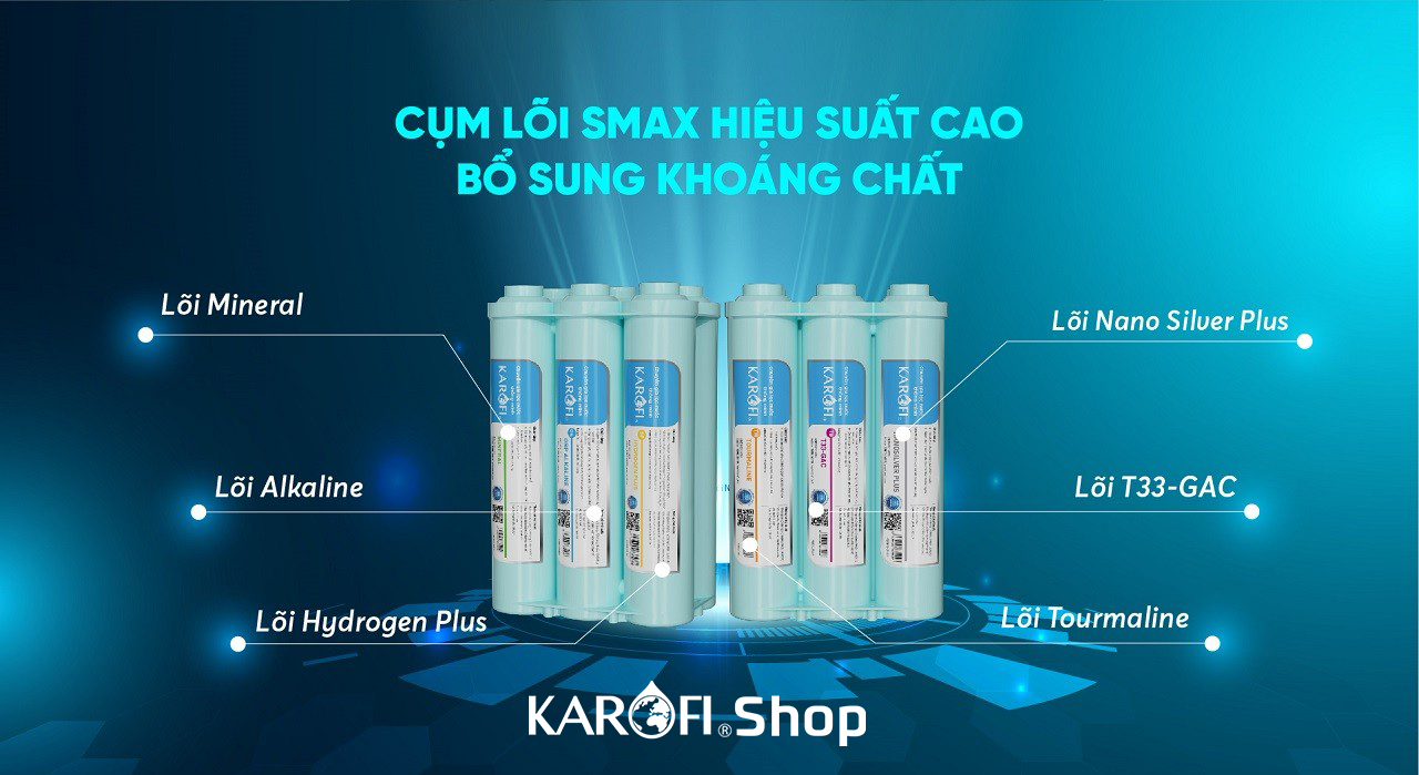 Máy lọc nước Karofi KAQ-D58
