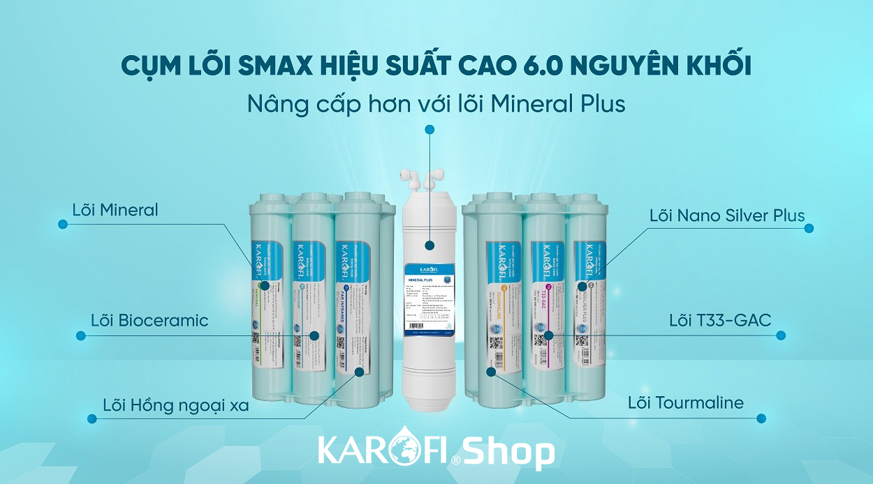 Máy lọc nước Karofi KAQ-D36S