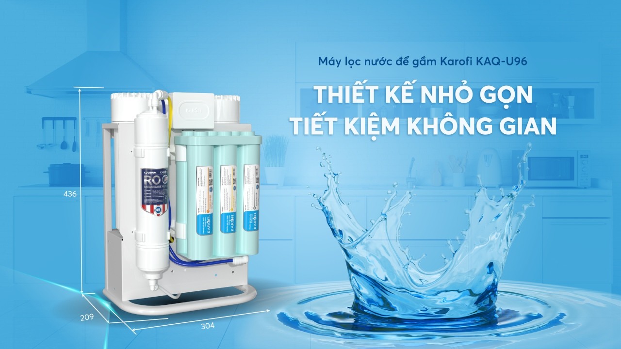 Máy lọc nước Karofi KAQ-U96