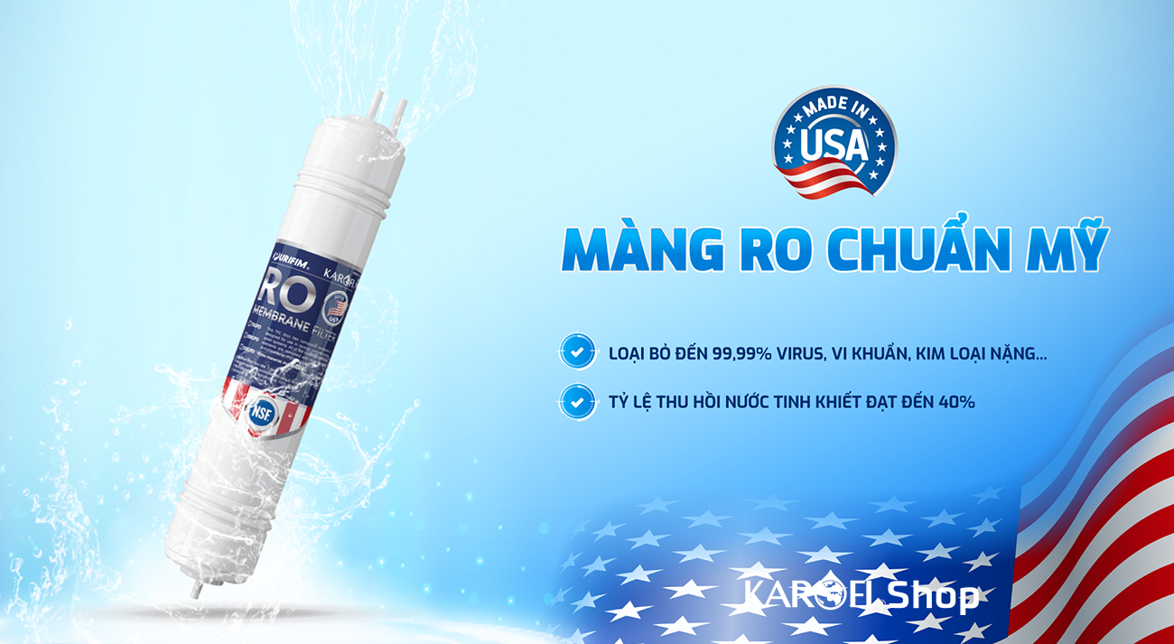 Máy lọc nước Karofi KT-ERO100V