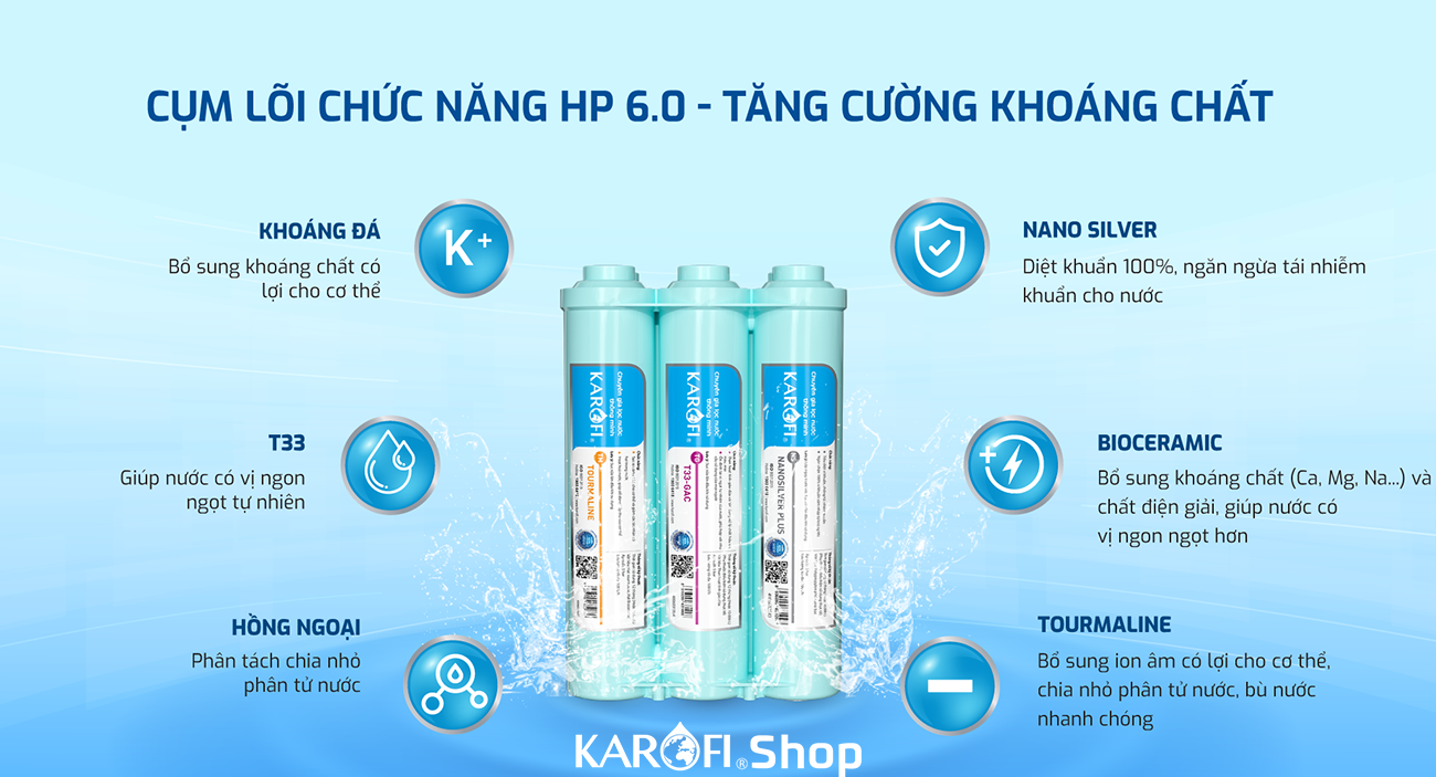 Máy lọc nước Karofi KT-ERO100V