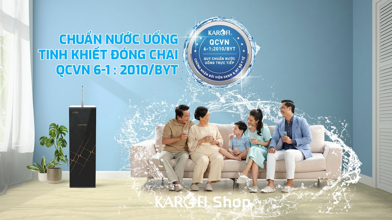 Máy lọc nước Karofi Livotec 606