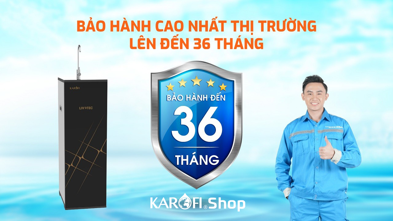 Máy lọc nước Karofi Livotec 606