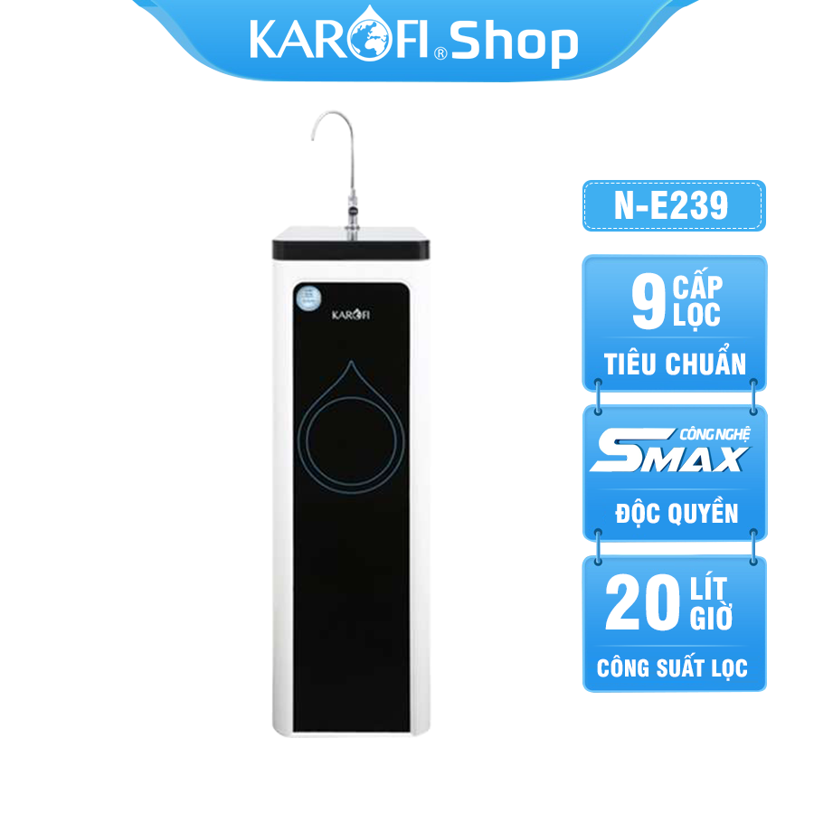Máy lọc nước Karofi N-E239 - 9 lõi Tiêu Chuẩn Rẻ Nhất