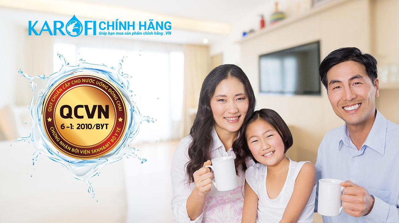 Máy lọc nước Karofi Optimus DUO O-D138 đạt chuẩn nước uống trực tiếp