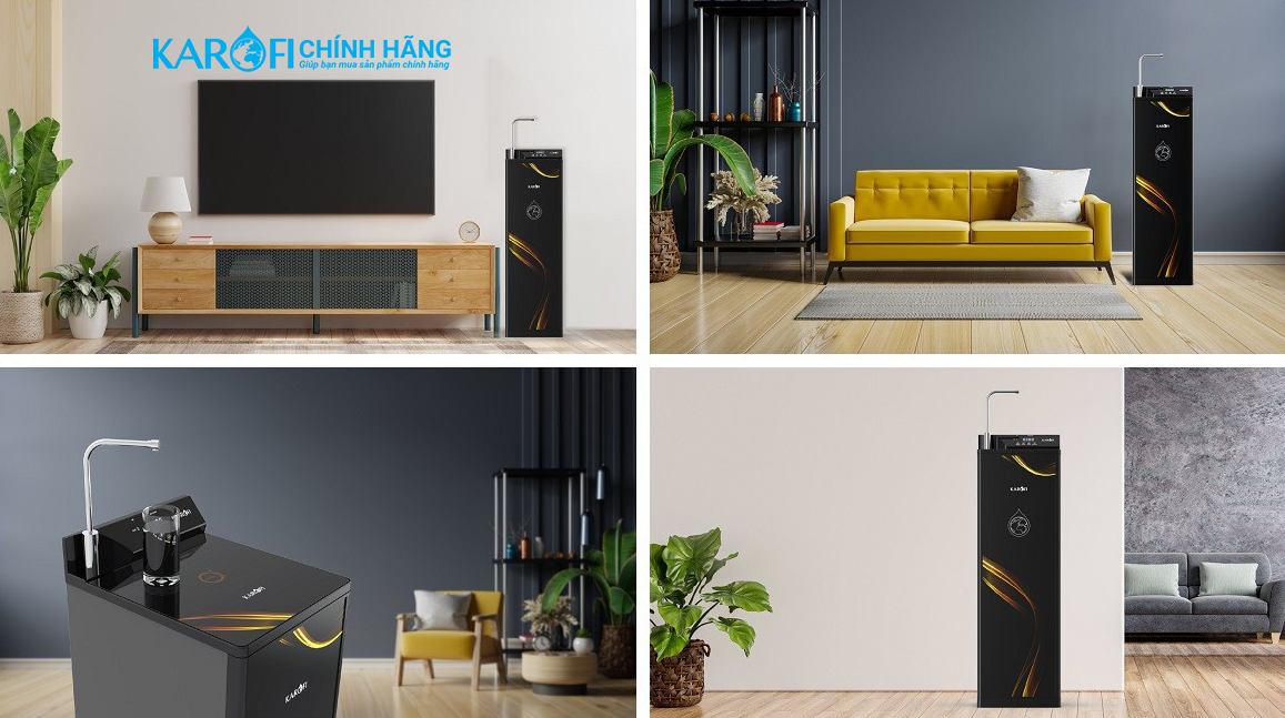 Máy lọc nước nóng lạnh Karofi KAD - D68