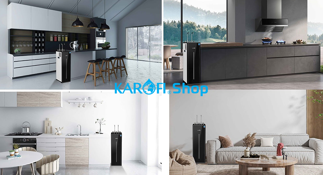 Máy lọc nước nóng lạnh Karofi KAD-L56