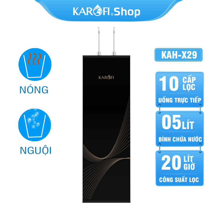 Máy lọc nước nóng nguội Karofi KAH-X29