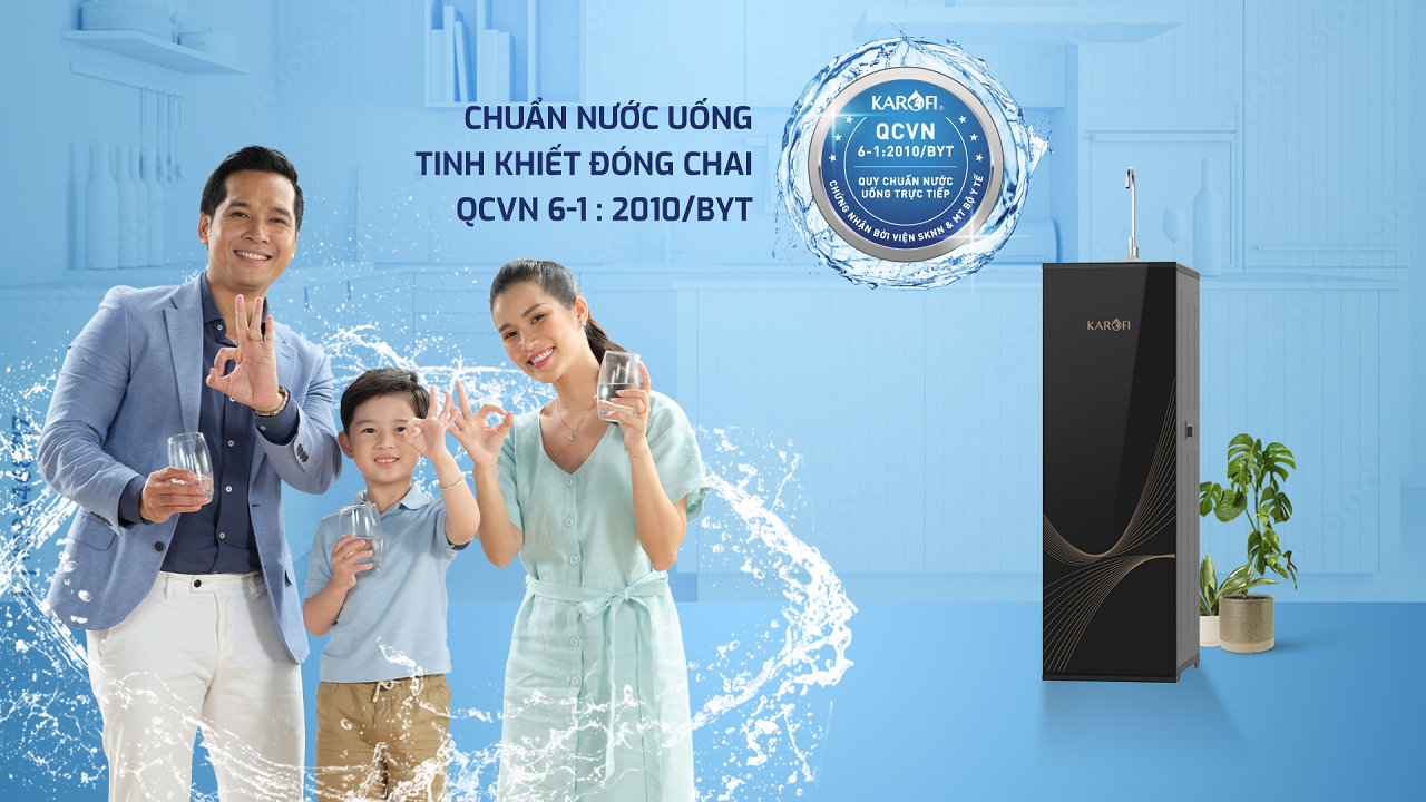Máy lọc nước Karofi KAQ-X18 11 Lõi lọc