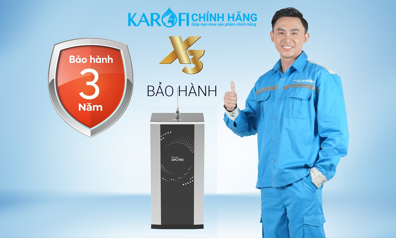 Máy lọc nước Karofi Livotec 512