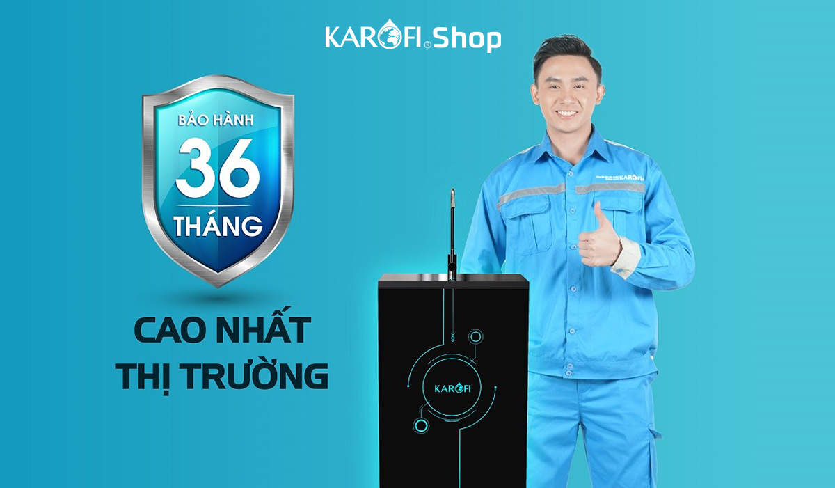 Máy lọc nước Karofi ERO100V