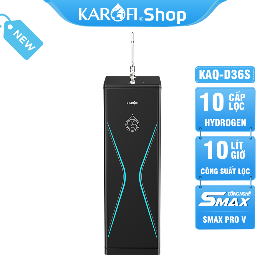 Máy lọc nước Karofi KAQ-D36S - 11 Lõi lọc Mới 2023