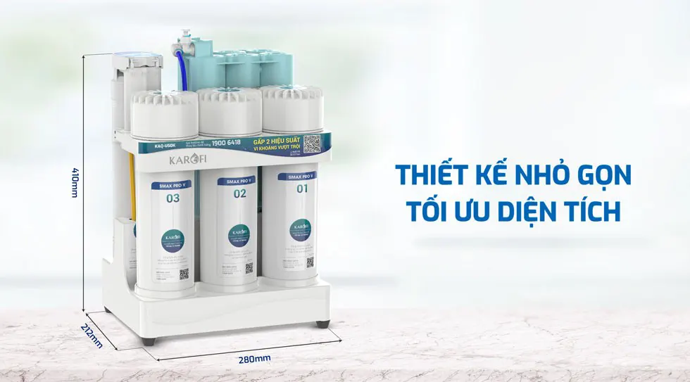 Máy lọc nước Karofi KAQ-U50K