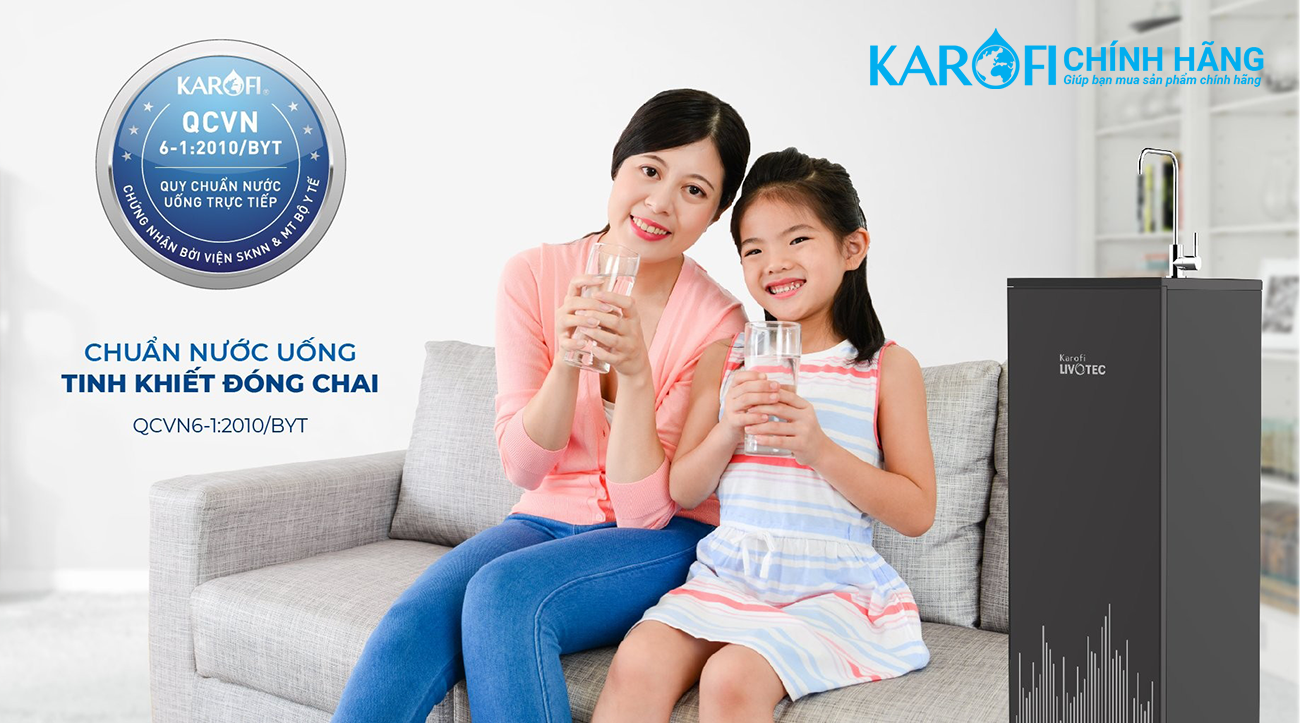 Máy lọc nước Karofi Livotec 110