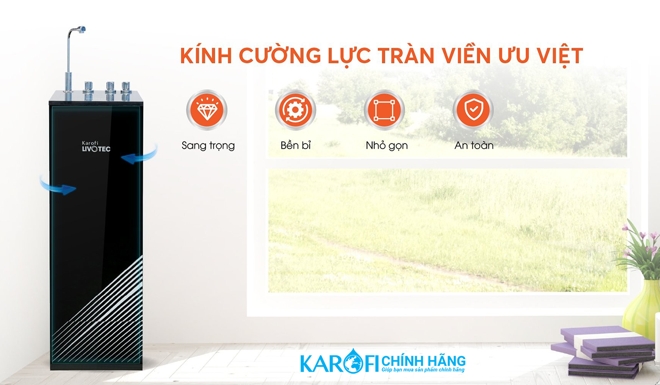 Máy lọc nước Karofi Livotec 611