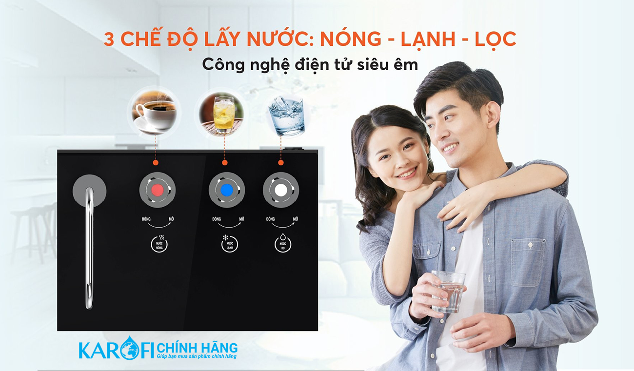Máy lọc nước Karofi Livotec 611