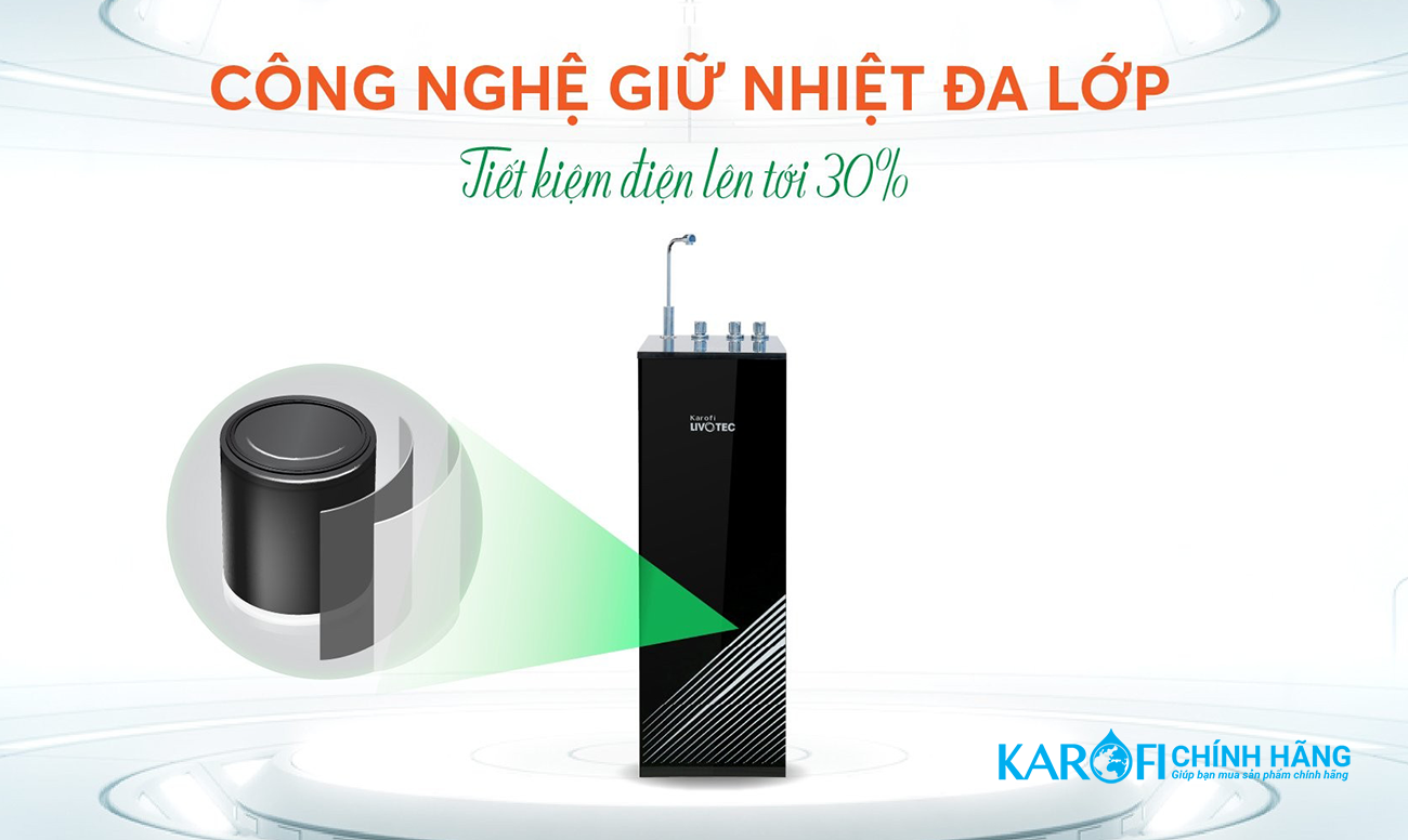 Máy lọc nước Karofi Livotec 611