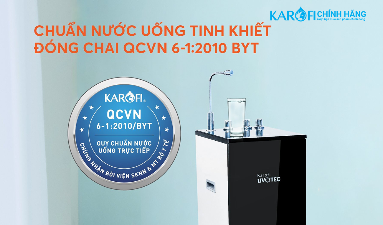 Chât lượng Máy lọc nước Karofi Livotec 611