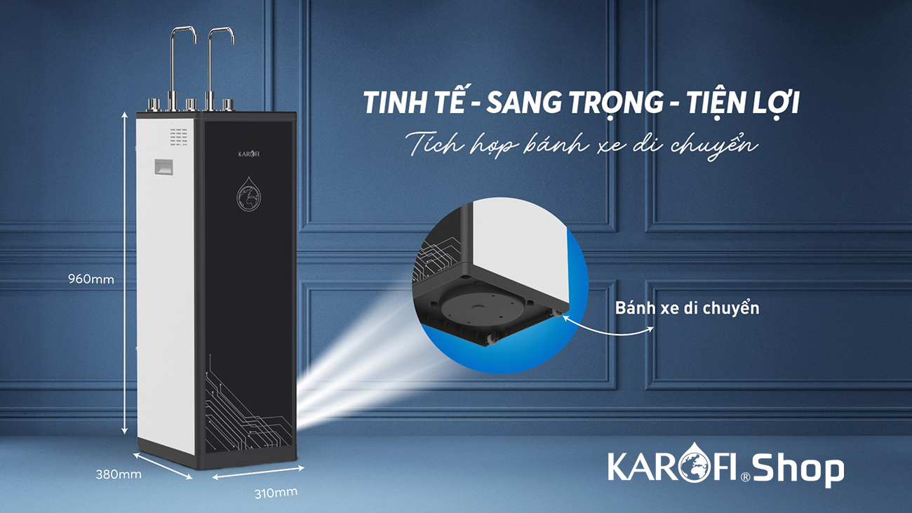 Máy lọc nước nóng lạnh Karofi KAD-D66S