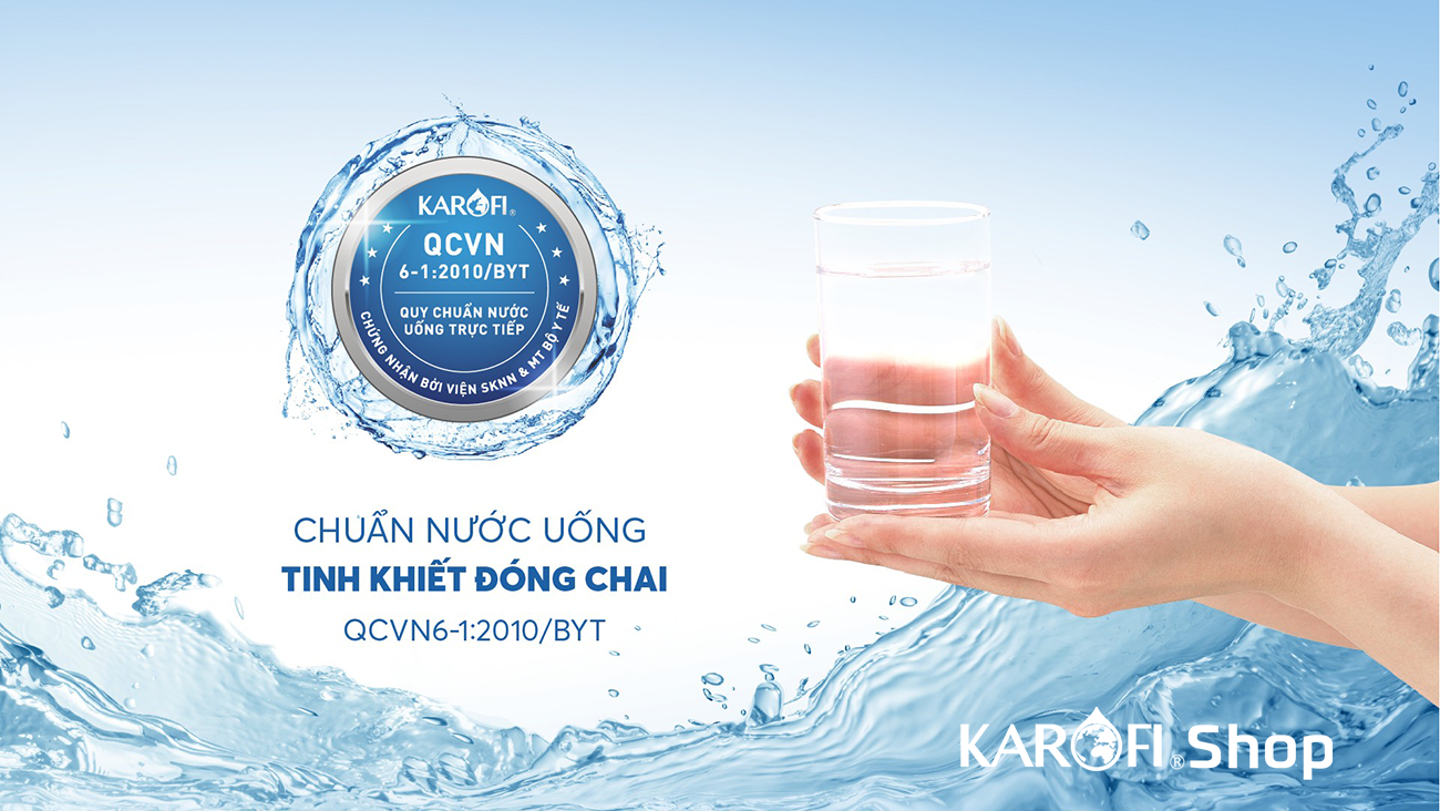 Máy lọc nước nóng lạnh Karofi KAD-D66S