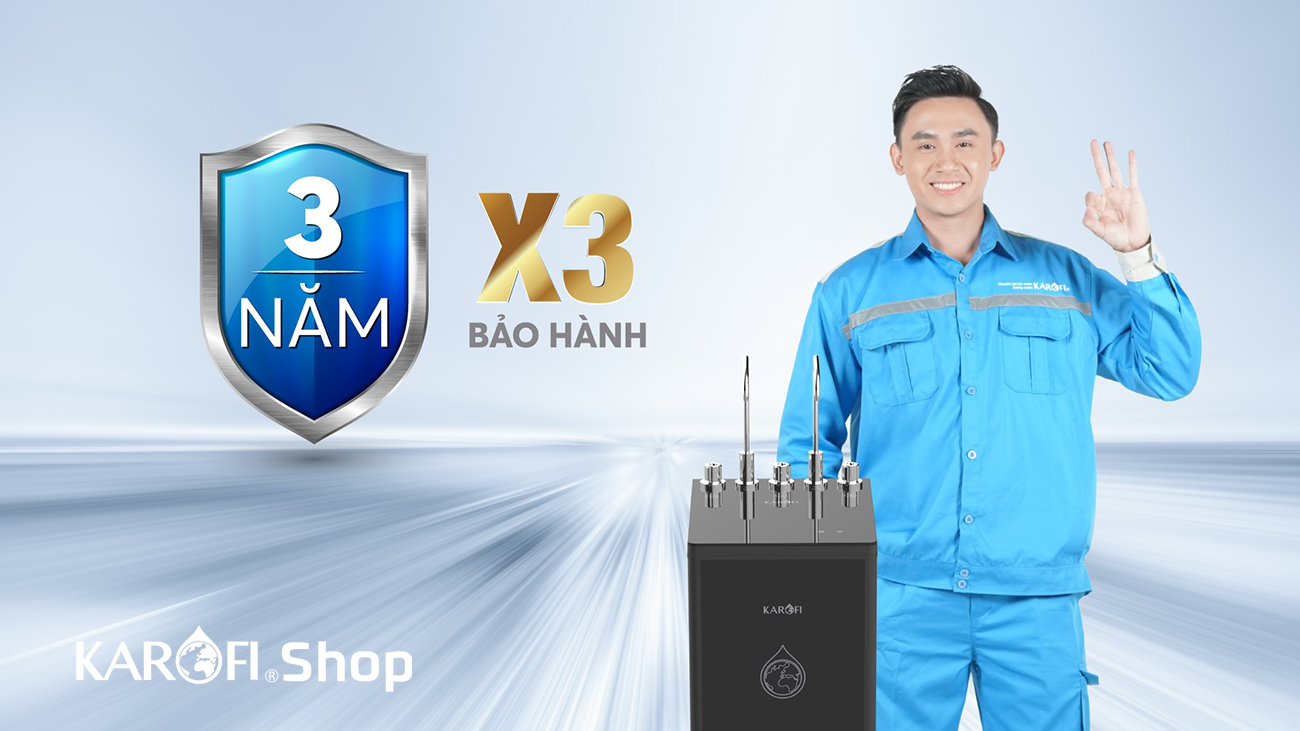 Máy lọc nước nóng lạnh Karofi KAD-D66S